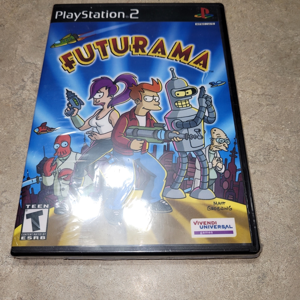 Sony PlayStation 2 Futurama Game Sealed
